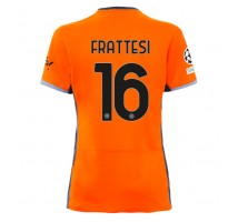 Inter Milan Davide Frattesi #16 Koszulka Trzecia damskie 2023-24 Krótki Rękaw