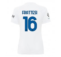 Inter Milan Davide Frattesi #16 Koszulka Wyjazdowa damskie 2023-24 Krótki Rękaw