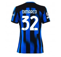 Inter Milan Federico Dimarco #32 Koszulka Podstawowa damskie 2023-24 Krótki Rękaw