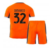Inter Milan Federico Dimarco #32 Koszulka Trzecia dzieci 2023-24 Krótki Rękaw (+ krótkie spodenki)