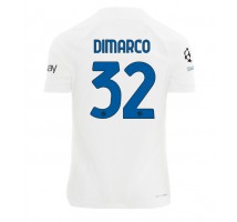 Inter Milan Federico Dimarco #32 Koszulka Wyjazdowa 2023-24 Krótki Rękaw