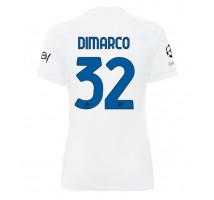 Inter Milan Federico Dimarco #32 Koszulka Wyjazdowa damskie 2023-24 Krótki Rękaw