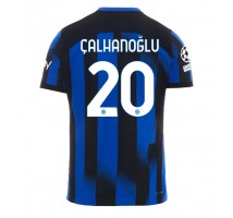 Inter Milan Hakan Calhanoglu #20 Koszulka Podstawowa 2023-24 Krótki Rękaw