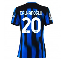 Inter Milan Hakan Calhanoglu #20 Koszulka Podstawowa damskie 2023-24 Krótki Rękaw
