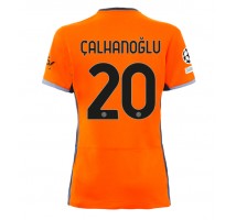 Inter Milan Hakan Calhanoglu #20 Koszulka Trzecia damskie 2023-24 Krótki Rękaw
