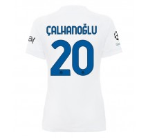 Inter Milan Hakan Calhanoglu #20 Koszulka Wyjazdowa damskie 2023-24 Krótki Rękaw