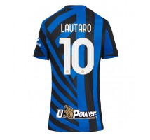 Inter Milan Lautaro Martinez #10 Koszulka Podstawowa damskie 2024-25 Krótki Rękaw