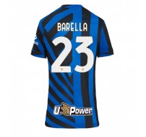 Inter Milan Nicolo Barella #23 Koszulka Podstawowa damskie 2024-25 Krótki Rękaw