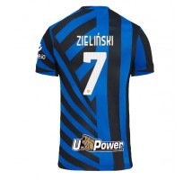 Inter Milan Piotr Zielinski #7 Koszulka Podstawowa 2024-25 Krótki Rękaw