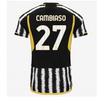 Juventus Andrea Cambiaso #27 Koszulka Podstawowa 2023-24 Krótki Rękaw