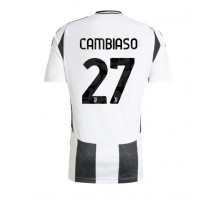 Juventus Andrea Cambiaso #27 Koszulka Podstawowa 2024-25 Krótki Rękaw