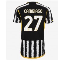 Juventus Andrea Cambiaso #27 Koszulka Podstawowa damskie 2023-24 Krótki Rękaw