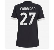 Juventus Andrea Cambiaso #27 Koszulka Trzecia damskie 2023-24 Krótki Rękaw