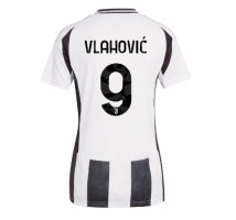 Juventus Dusan Vlahovic #9 Koszulka Podstawowa damskie 2024-25 Krótki Rękaw