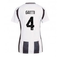 Juventus Federico Gatti #4 Koszulka Podstawowa damskie 2024-25 Krótki Rękaw