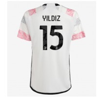 Juventus Kenan Yildiz #15 Koszulka Wyjazdowa 2023-24 Krótki Rękaw