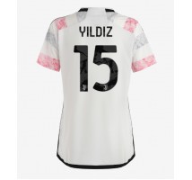 Juventus Kenan Yildiz #15 Koszulka Wyjazdowa damskie 2023-24 Krótki Rękaw