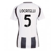 Juventus Manuel Locatelli #5 Koszulka Podstawowa damskie 2024-25 Krótki Rękaw