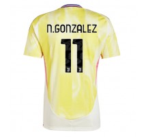 Juventus Nicolas Gonzalez #11 Koszulka Wyjazdowa 2024-25 Krótki Rękaw