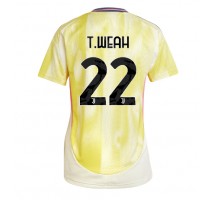 Juventus Timothy Weah #22 Koszulka Wyjazdowa damskie 2024-25 Krótki Rękaw