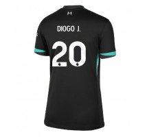 Liverpool Diogo Jota #20 Koszulka Wyjazdowa damskie 2024-25 Krótki Rękaw