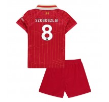 Liverpool Dominik Szoboszlai #8 Koszulka Podstawowa dzieci 2024-25 Krótki Rękaw (+ krótkie spodenki)