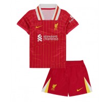 Liverpool Koszulka Podstawowa dzieci 2024-25 Krótki Rękaw (+ krótkie spodenki)