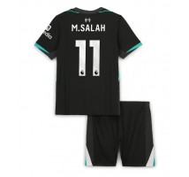 Liverpool Mohamed Salah #11 Koszulka Wyjazdowa dzieci 2024-25 Krótki Rękaw (+ krótkie spodenki)