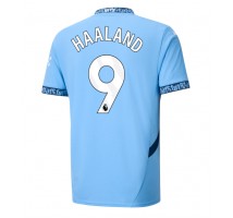 Manchester City Erling Haaland #9 Koszulka Podstawowa 2024-25 Krótki Rękaw