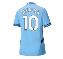 Manchester City Jack Grealish #10 Koszulka Podstawowa damskie 2024-25 Krótki Rękaw