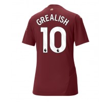 Manchester City Jack Grealish #10 Koszulka Trzecia damskie 2024-25 Krótki Rękaw