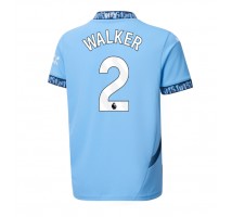 Manchester City Kyle Walker #2 Koszulka Podstawowa 2024-25 Krótki Rękaw