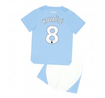 Manchester City Mateo Kovacic #8 Koszulka Podstawowa dzieci 2023-24 Krótki Rękaw (+ krótkie spodenki)