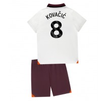 Manchester City Mateo Kovacic #8 Koszulka Wyjazdowa dzieci 2023-24 Krótki Rękaw (+ krótkie spodenki)