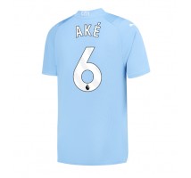 Manchester City Nathan Ake #6 Koszulka Podstawowa 2023-24 Krótki Rękaw