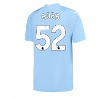 Manchester City Oscar Bobb #52 Koszulka Podstawowa 2023-24 Krótki Rękaw