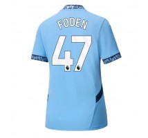 Manchester City Phil Foden #47 Koszulka Podstawowa damskie 2024-25 Krótki Rękaw