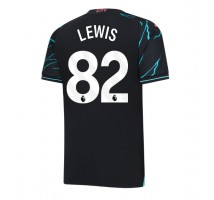 Manchester City Rico Lewis #82 Koszulka Trzecia 2023-24 Krótki Rękaw