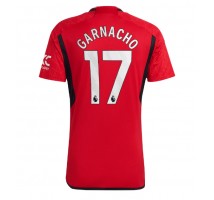 Manchester United Alejandro Garnacho #17 Koszulka Podstawowa 2023-24 Krótki Rękaw