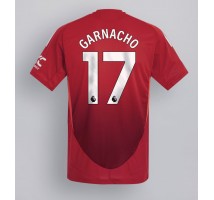 Manchester United Alejandro Garnacho #17 Koszulka Podstawowa 2024-25 Krótki Rękaw