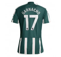 Manchester United Alejandro Garnacho #17 Koszulka Wyjazdowa 2023-24 Krótki Rękaw