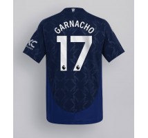 Manchester United Alejandro Garnacho #17 Koszulka Wyjazdowa 2024-25 Krótki Rękaw