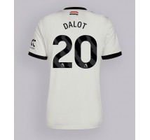 Manchester United Diogo Dalot #20 Koszulka Trzecia 2024-25 Krótki Rękaw