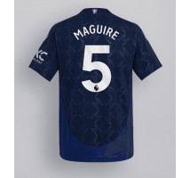 Manchester United Harry Maguire #5 Koszulka Wyjazdowa 2024-25 Krótki Rękaw