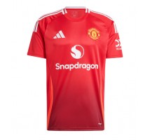 Manchester United Koszulka Podstawowa 2024-25 Krótki Rękaw