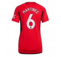 Manchester United Lisandro Martinez #6 Koszulka Podstawowa damskie 2023-24 Krótki Rękaw