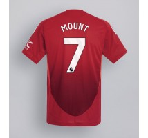 Manchester United Mason Mount #7 Koszulka Podstawowa 2024-25 Krótki Rękaw