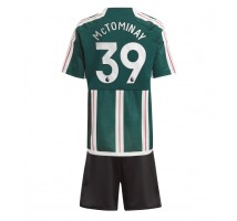 Manchester United Scott McTominay #39 Koszulka Wyjazdowa dzieci 2023-24 Krótki Rękaw (+ krótkie spodenki)