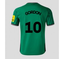 Newcastle United Anthony Gordon #10 Koszulka Wyjazdowa 2023-24 Krótki Rękaw