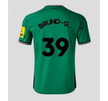 Newcastle United Bruno Guimaraes #39 Koszulka Wyjazdowa 2023-24 Krótki Rękaw
